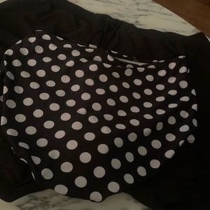 Plus Size Swim Shorts & Polka Dot Bottoms